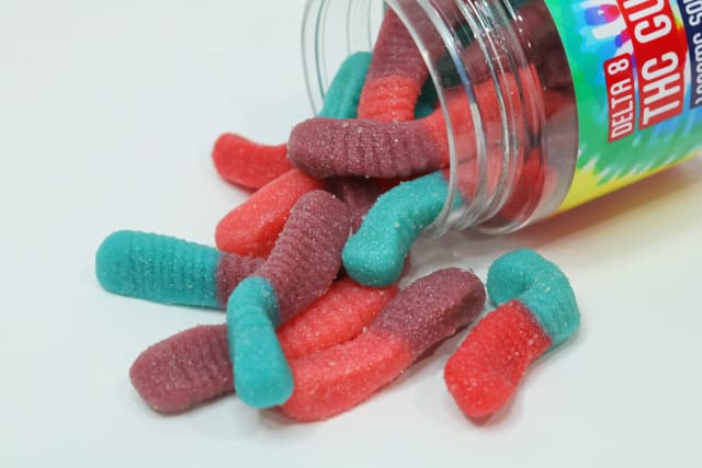 Free D8 Gummie Worms