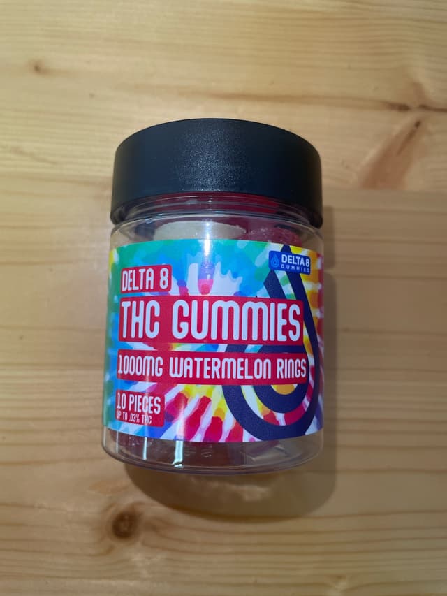 Delta 8 Gummies Watermelon Rings